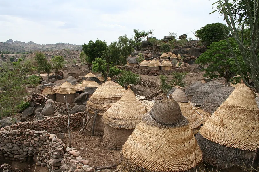 Thatched granaries at Sukur